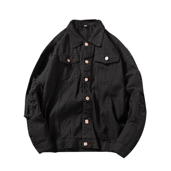 men's jackets wholesale 202 fashion casual teenagers harajuku style bf loose jacket denim hole trend youth korean clothes men, Black;brown
men's jackets wholesale 202 fashion casual teenagers harajuku style bf loose jacket denim hole trend youth korean clothes men, Black;brown