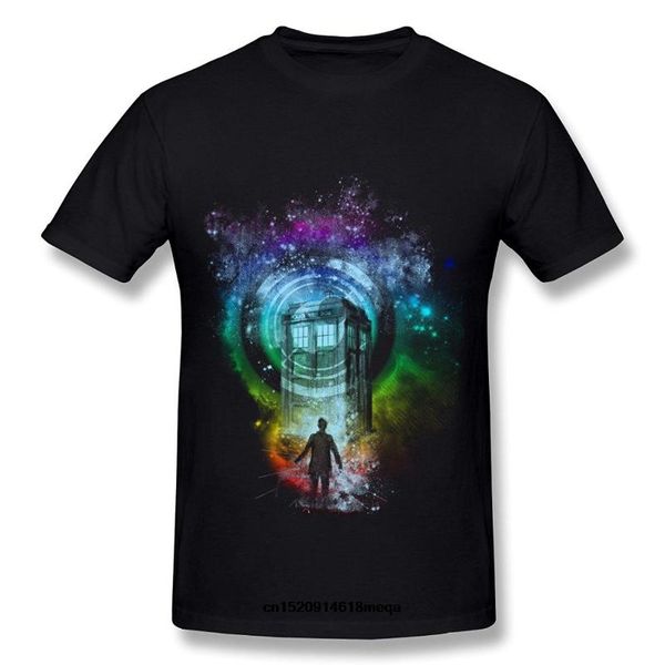 t shirt men's tshirts funny next who before tardis custom t-shirt black, White;black