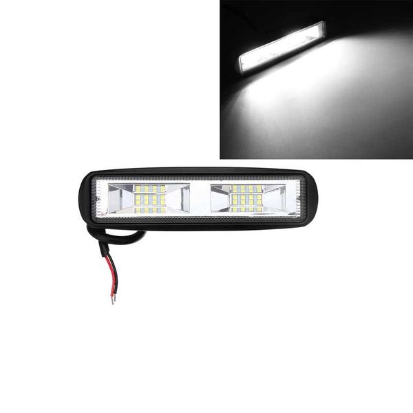 6 inch 48w 16led car work light flood beam bar suv offroad driving fog lamp white
6 inch 48w 16led car work light flood beam bar suv offroad driving fog lamp white