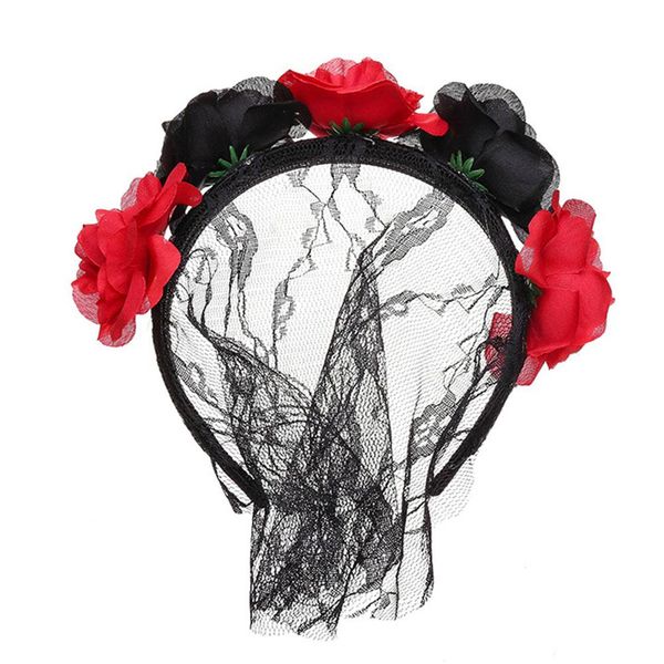 rose flower lace veil halloween headband party christmas festival hair accessory #so
rose flower lace veil halloween headband party christmas festival hair accessory #so