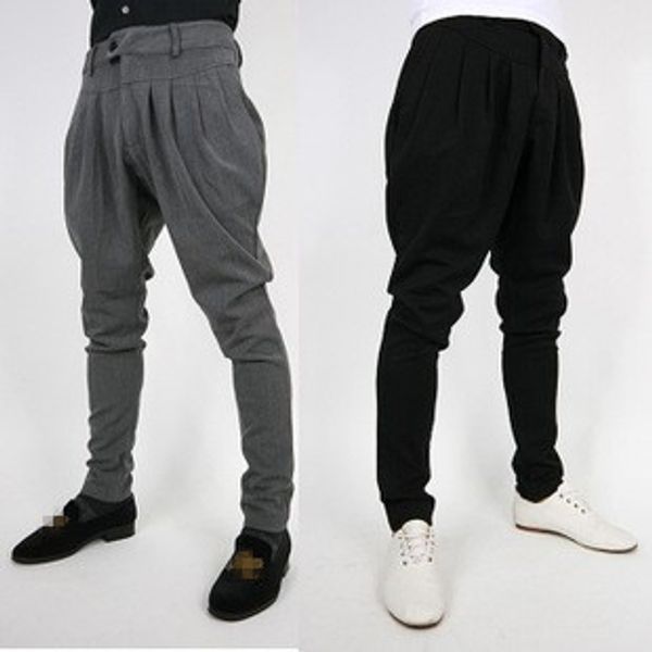 fashion clothing japanese style gray trousers men's casual pants men's long trousers harem pants, Black
fashion clothing japanese style gray trousers men's casual pants men's long trousers harem pants, Black