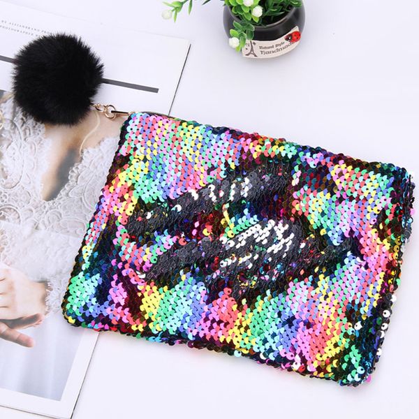 fashion reversible sequin pencil case women cosmetic bag foldable waterproof portable bag handbags female storage make up case
fashion reversible sequin pencil case women cosmetic bag foldable waterproof portable bag handbags female storage make up case