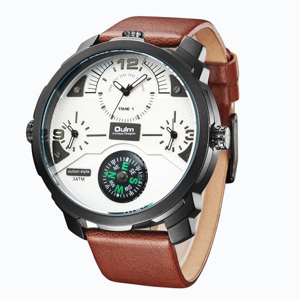high-grade leather fashion men's watch foreign trade wholesale electronic quartz waterproof bracelet gift clock accessories, Slivery;brown
high-grade leather fashion men's watch foreign trade wholesale electronic quartz waterproof bracelet gift clock accessories, Slivery;brown