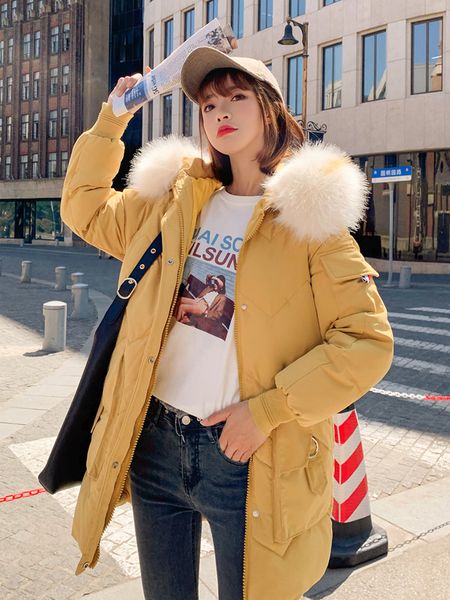back season down cotton girls long fund 2019 bread serve cotton-padded clothes winter student loose coat tide, Tan;black
back season down cotton girls long fund 2019 bread serve cotton-padded clothes winter student loose coat tide, Tan;black