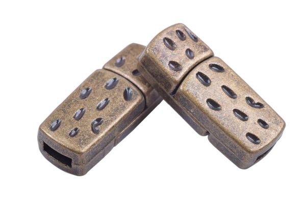 3 colors--10 sets 5.0x2.0mm dotted strong magnetic clasp for flat leather cord--clp1337
3 colors--10 sets 5.0x2.0mm dotted strong magnetic clasp for flat leather cord--clp1337