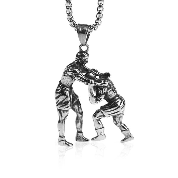 3d personalized wrestling chain hip hop punk gothic necklace for men vintage stainless steel motion chain never fade gift, Silver
3d personalized wrestling chain hip hop punk gothic necklace for men vintage stainless steel motion chain never fade gift, Silver