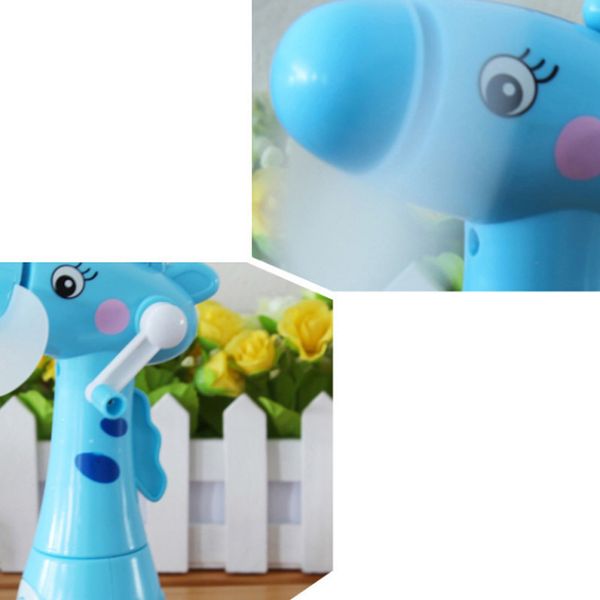 mini fan cartoon giraffes portable handheld desk humidification kid toy handheld water mist fan for child
mini fan cartoon giraffes portable handheld desk humidification kid toy handheld water mist fan for child