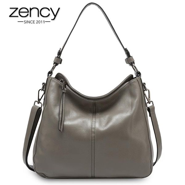 zency 100% genuine leather elegant women shoulder bag classic black hobos roomy casual tote handbag crossbody messenger grey
zency 100% genuine leather elegant women shoulder bag classic black hobos roomy casual tote handbag crossbody messenger grey