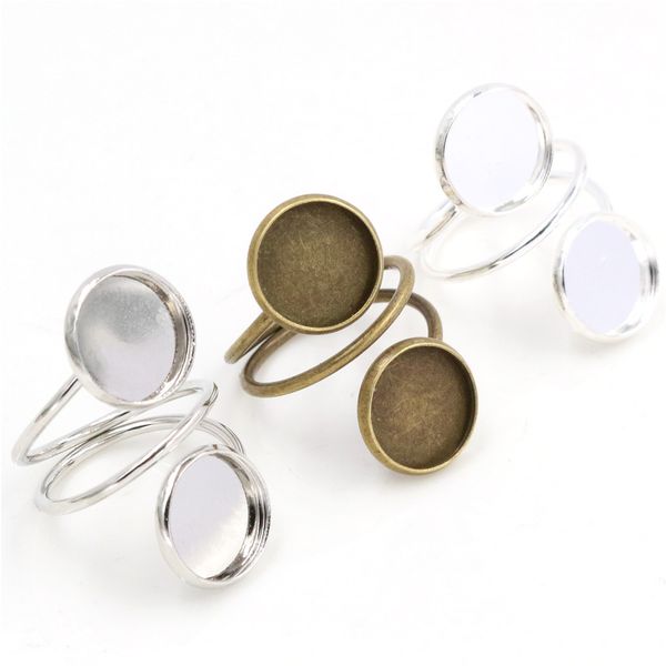 12mm 5pcs 3 colors plated brass adjustable ring settings blank/base,fit 12mm glass cabochons,buttons;ring bezels, Blue;slivery
12mm 5pcs 3 colors plated brass adjustable ring settings blank/base,fit 12mm glass cabochons,buttons;ring bezels, Blue;slivery