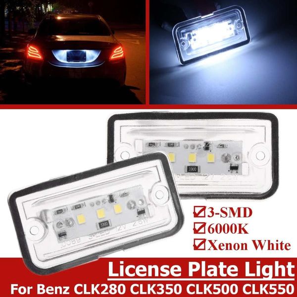 2 pcs car led license plate light for - clk350 500 w209 c209 2002-2009 rear number plate lamp signal light taillight
2 pcs car led license plate light for - clk350 500 w209 c209 2002-2009 rear number plate lamp signal light taillight