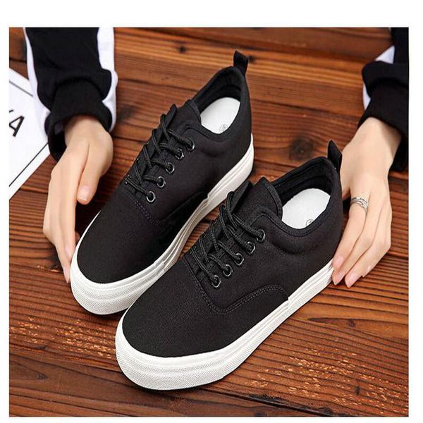 2019 fashion popular men canvas breathable causal shoes lace up comfortable men shoes leisure walking flats, Black
2019 fashion popular men canvas breathable causal shoes lace up comfortable men shoes leisure walking flats, Black
