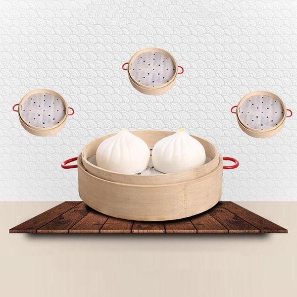 50pcs non-stick round steamer baking pad 20/25 cm non-stick steaming basket mat baking cooking tool perforated wood pulp papers
50pcs non-stick round steamer baking pad 20/25 cm non-stick steaming basket mat baking cooking tool perforated wood pulp papers
