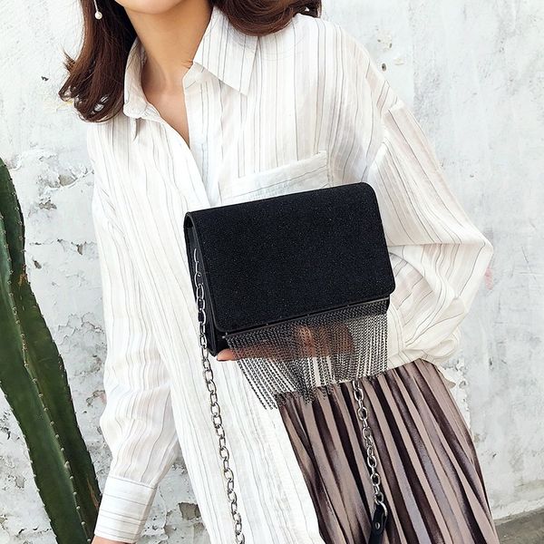 messenger bag luxury handbag small women's brand tassel sequins shiny crossbody shoulder bolsas de mujer party purse evening bag
messenger bag luxury handbag small women's brand tassel sequins shiny crossbody shoulder bolsas de mujer party purse evening bag