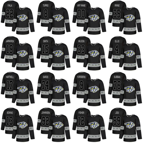 Nashville Predators Pekka Rinne PK Subban Viktor Arvidsson Filip Forsberg Roman Josi Ryan Ellis Kevin FialaFashion Team Logos Hockey Jerseys
Nashville Predators Pekka Rinne PK Subban Viktor Arvidsson Filip Forsberg Roman Josi Ryan Ellis Kevin FialaFashion Team Logos Hockey Jerseys