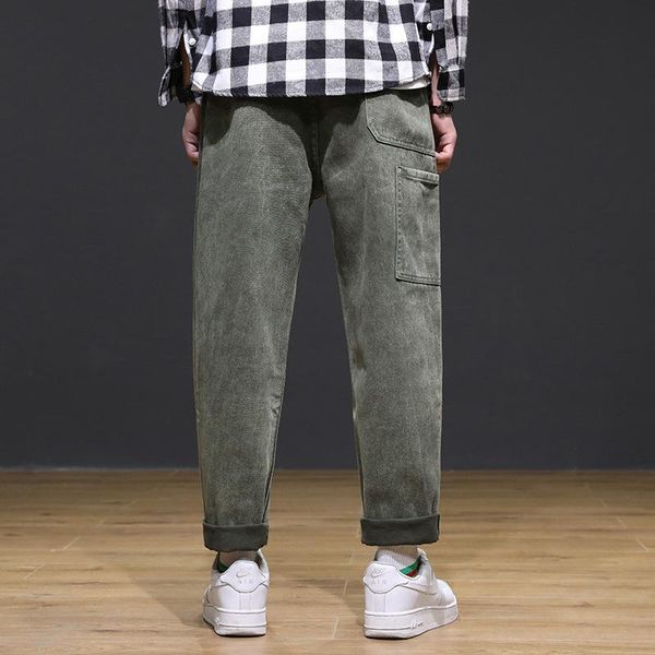 #2101 осень джинсовые бегуны джинсы мужчины полная длина японская уличная одежда гарем джинсы человек свободные моды черный зеленый, Blue
#2101 осень джинсовые бегуны джинсы мужчины полная длина японская уличная одежда гарем джинсы человек свободные моды черный зеленый, Blue