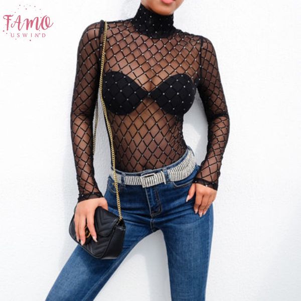 womens clothing women new black sheer short mesh lace jumpsuit long sleeve turtleneck bodysuit us, White
womens clothing women new black sheer short mesh lace jumpsuit long sleeve turtleneck bodysuit us, White