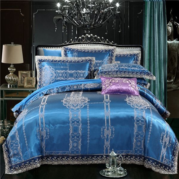 flowers jacquard bedding set /king size bed set 4pcs cotton silk lace ruffles duvet cover bed sheet sets
flowers jacquard bedding set /king size bed set 4pcs cotton silk lace ruffles duvet cover bed sheet sets