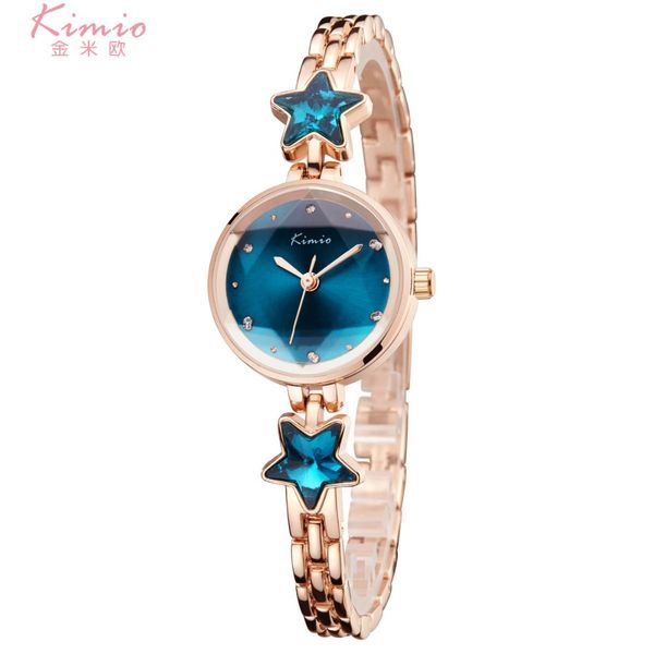 kimio star luxury quartz women watches stainless steel bracelet ladies watch rose gold wristwatches montre femme relogio feminin, Slivery;brown
kimio star luxury quartz women watches stainless steel bracelet ladies watch rose gold wristwatches montre femme relogio feminin, Slivery;brown