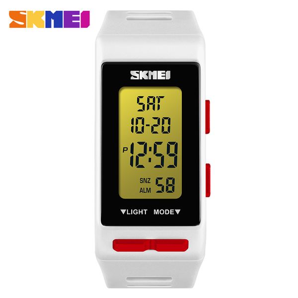 skmei fashion digital watch water resistant rectangle electronic wristwatch chronograph led display swatch alarm clock 1362, Slivery;brown
skmei fashion digital watch water resistant rectangle electronic wristwatch chronograph led display swatch alarm clock 1362, Slivery;brown