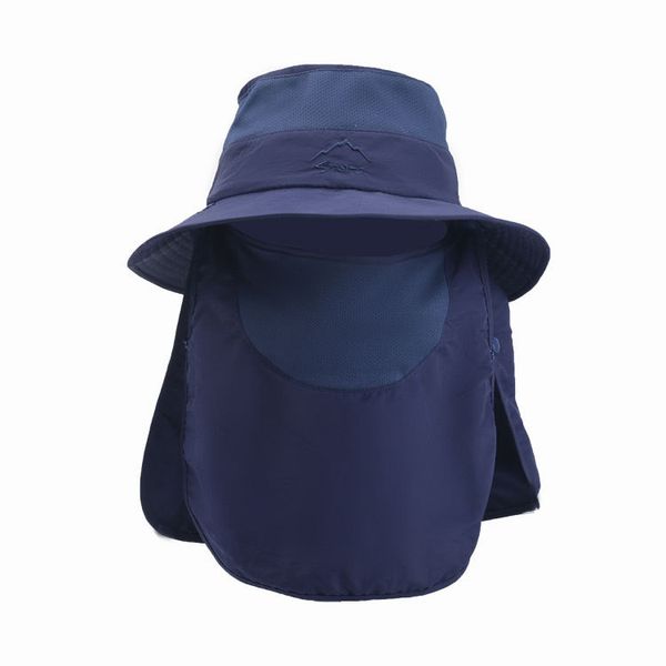 summer outdoor neck flap bucket boonie cap solid adjustable fishing hat mountaineering hat sports caps in summer #zer, Blue;gray
summer outdoor neck flap bucket boonie cap solid adjustable fishing hat mountaineering hat sports caps in summer #zer, Blue;gray