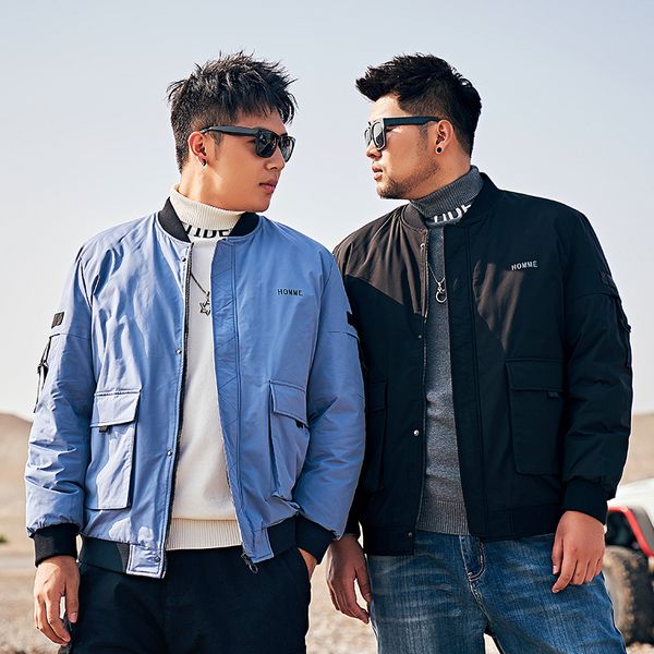 75kg-140kg tw oversized men's coat jacket autumn winter men outerwear jacket male coat down-filled down jackets, Black
75kg-140kg tw oversized men's coat jacket autumn winter men outerwear jacket male coat down-filled down jackets, Black