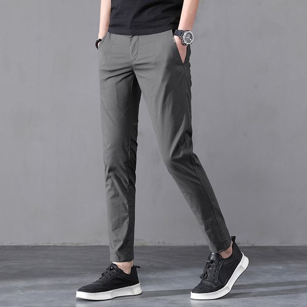 2019 new style men's casual pants korean-style slim fit trend skinny pants 632, White;black
2019 new style men's casual pants korean-style slim fit trend skinny pants 632, White;black
