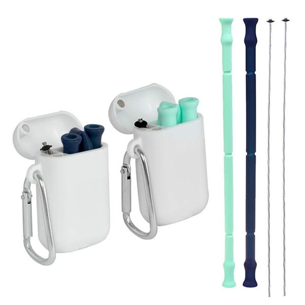 silicone straw reusable food grade portabl silicone straw cleaning brush with carrying case drinks tool yq00403
silicone straw reusable food grade portabl silicone straw cleaning brush with carrying case drinks tool yq00403