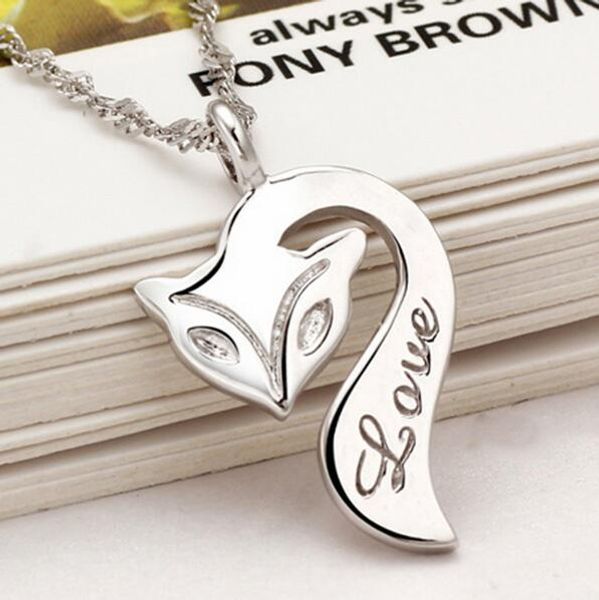 fox pendant necklace 925 sterling silver plated fire fox necklace love charm pendant enamel bronze jewelry for women wedding christmas gift
fox pendant necklace 925 sterling silver plated fire fox necklace love charm pendant enamel bronze jewelry for women wedding christmas gift