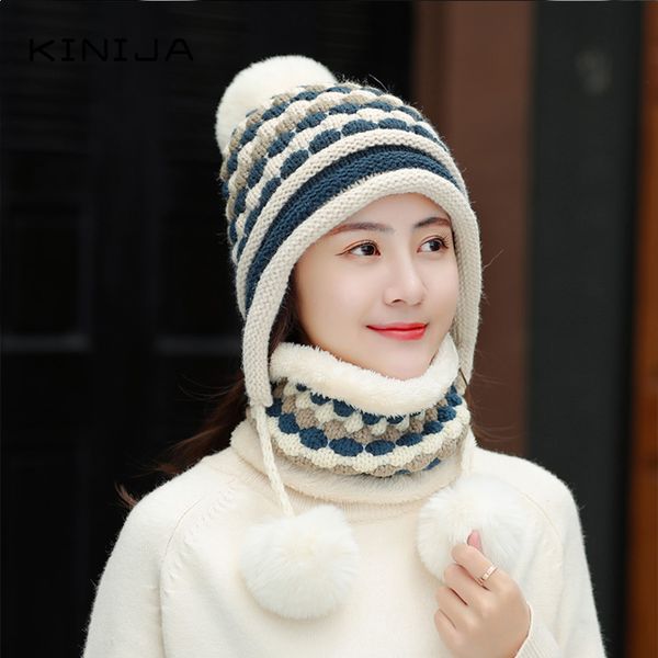 beanie/skull caps winter knitted beanies hats women thick warm face neck protection windbreak ball ski wool fur hat pompoms, Blue;gray
beanie/skull caps winter knitted beanies hats women thick warm face neck protection windbreak ball ski wool fur hat pompoms, Blue;gray