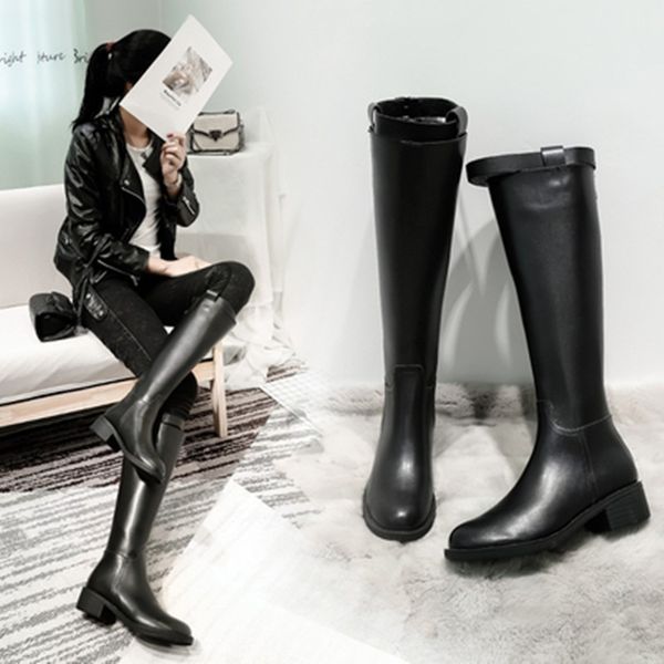 knee high boots, little chivalrous boots, children's new autumn women's elastic thin middle knee high, Black
knee high boots, little chivalrous boots, children's new autumn women's elastic thin middle knee high, Black