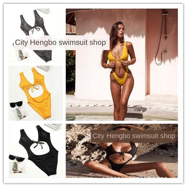 conjoined triangle bikini chest button bikini chest buckle backless solid color tied body backless swimsuit batch, White;black
conjoined triangle bikini chest button bikini chest buckle backless solid color tied body backless swimsuit batch, White;black