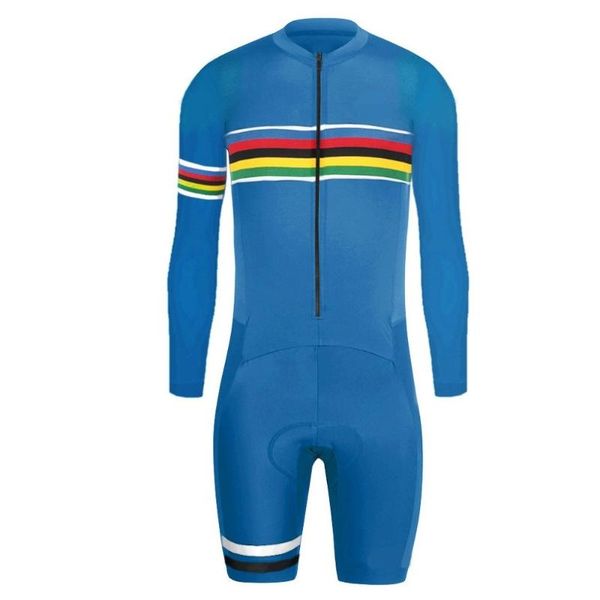 6 colors cycling skinsuit men's triathlon long sleeve speedsuit cycling clothing ropa ciclismo maillot active trisuit jumpsuit, Black;blue
6 colors cycling skinsuit men's triathlon long sleeve speedsuit cycling clothing ropa ciclismo maillot active trisuit jumpsuit, Black;blue