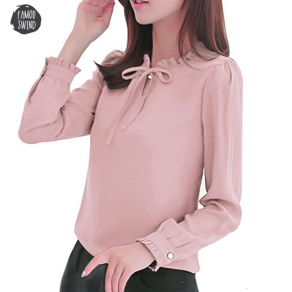 shirts blouses women long sleeve stand collar bow elegant ladies chiffon fashion office blouse work wear, White
shirts blouses women long sleeve stand collar bow elegant ladies chiffon fashion office blouse work wear, White