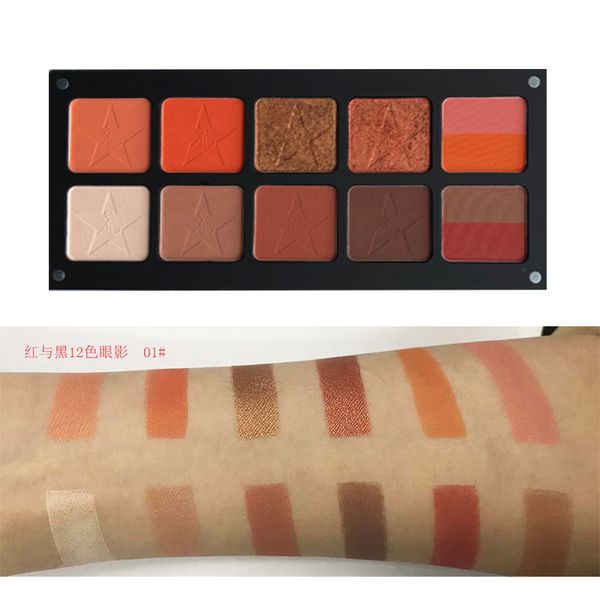 red&black charming eyeshadow 12 colors natural matte pearlescent eye shadow palette makeup beauty cosmetic powder
red&black charming eyeshadow 12 colors natural matte pearlescent eye shadow palette makeup beauty cosmetic powder
