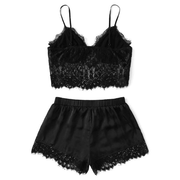глубокий v шеи твердые пижамы женщины nightdress наборы лето кружева короткие брюки белье hollowed нижнее белье два кусочка пижамы ремни, Black;red
глубокий v шеи твердые пижамы женщины nightdress наборы лето кружева короткие брюки белье hollowed нижнее белье два кусочка пижамы ремни, Black;red