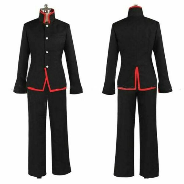 bakemonogatari monstory monogatari araragi koyomi uniform cosplay costume, Black;red
bakemonogatari monstory monogatari araragi koyomi uniform cosplay costume, Black;red