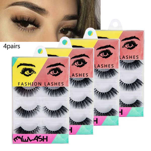 2019 new 4 pairs fake lashes natural crisscross 3d mink hair eyelashes extension false eyelashes thick long
2019 new 4 pairs fake lashes natural crisscross 3d mink hair eyelashes extension false eyelashes thick long
