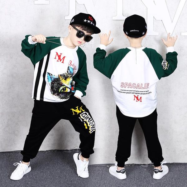 children's clothing new spring and autumn boys clothes suit sweater long sleeve shirt + hip-hop trousers baby fashion sweatshirt 2 sets, White
children's clothing new spring and autumn boys clothes suit sweater long sleeve shirt + hip-hop trousers baby fashion sweatshirt 2 sets, White