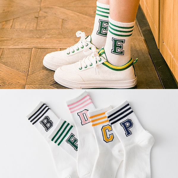 Classic Striped Letter Print Fashion Sporty Short Socks Girls Cute Harajuku Socks Casual Female Cool Skateboard Cotton Socks
Classic Striped Letter Print Fashion Sporty Short Socks Girls Cute Harajuku Socks Casual Female Cool Skateboard Cotton Socks