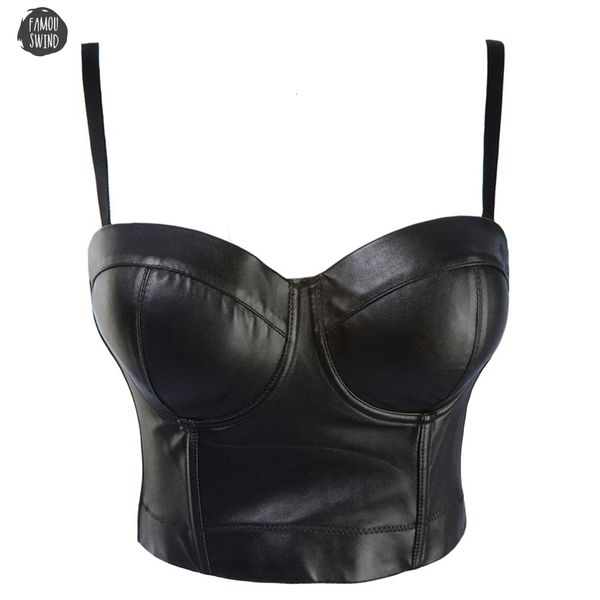 pu camis leather bralet womens bustier bra night vest party cropped club plus size drop shipping, White
pu camis leather bralet womens bustier bra night vest party cropped club plus size drop shipping, White