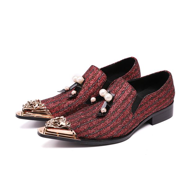 zapatilla hombre red men wedding party shoes genuine leather glitter sequins dress shoes tassel slip on elegant loafer italian, Black
zapatilla hombre red men wedding party shoes genuine leather glitter sequins dress shoes tassel slip on elegant loafer italian, Black
