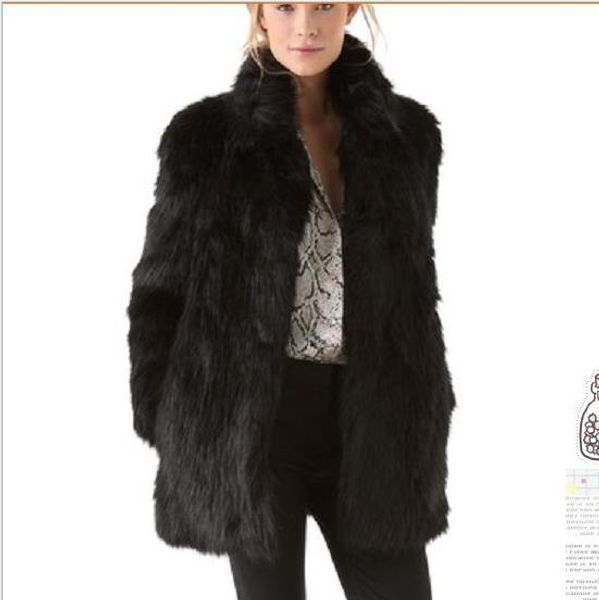 new 2019 winter women's faux fur jacket artificial fur overcoat furry coat femme plus size warm fake outwear z106, Black
new 2019 winter women's faux fur jacket artificial fur overcoat furry coat femme plus size warm fake outwear z106, Black