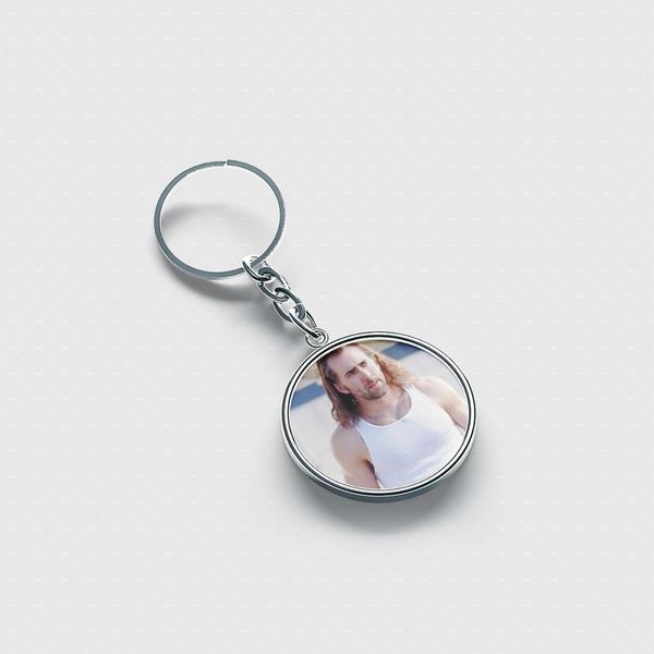 nicolas-cage-con-air personalized keychain cute cool accessories custom keychains for men women kids, Silver 
nicolas-cage-con-air personalized keychain cute cool accessories custom keychains for men women kids, Silver