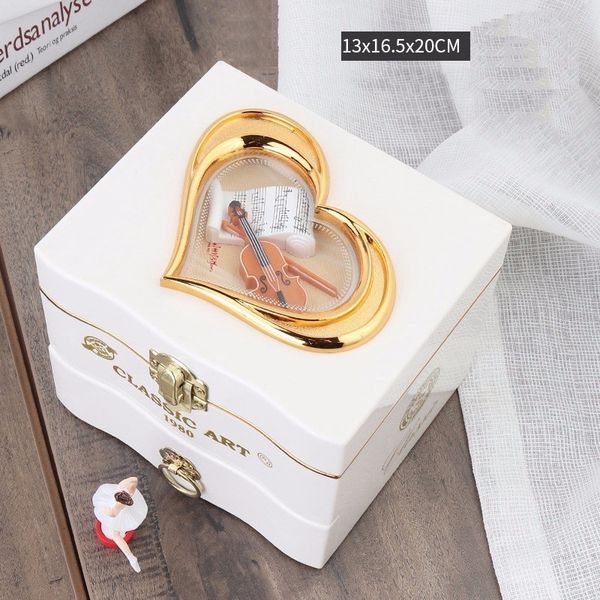 classic rotating dancer ballerina piano music box clockwork plastic jewelry box girls hand crank music mechanism christmas gift other home d
classic rotating dancer ballerina piano music box clockwork plastic jewelry box girls hand crank music mechanism christmas gift other home d