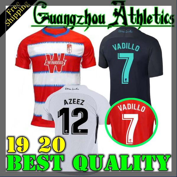 new 19 20 granada soccer jerseys 2019 2020 home away third soldado herrera antonio puertas vadillo duarte camiseta de fútbol football shirts, Black;yellow
new 19 20 granada soccer jerseys 2019 2020 home away third soldado herrera antonio puertas vadillo duarte camiseta de fútbol football shirts, Black;yellow