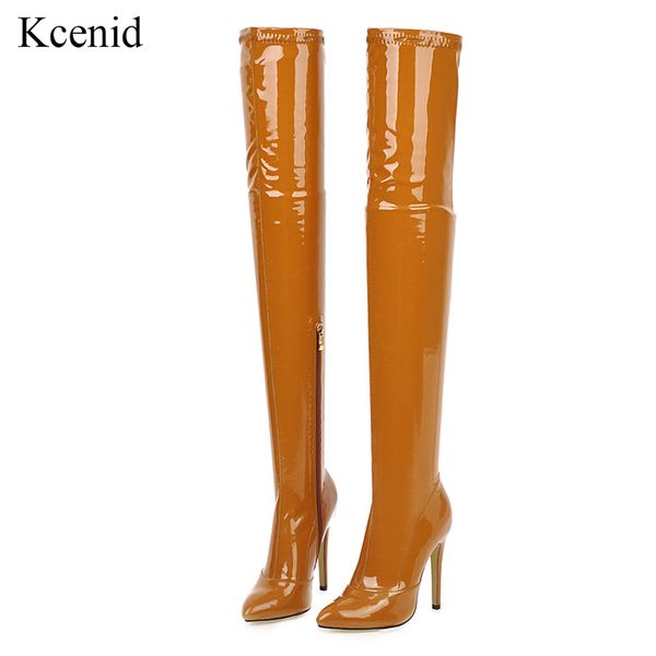 kcenid 2020 new pointed toe shoes women boots black over the knee boots female autumn winter lady thigh high zipper
kcenid 2020 new pointed toe shoes women boots black over the knee boots female autumn winter lady thigh high zipper