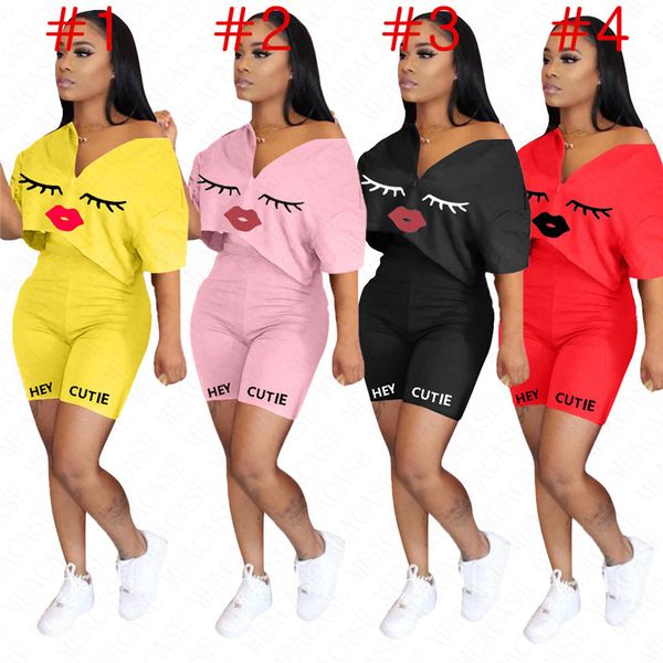 женщины tracksuit solid color письма эй милашка губы дизайнер двухкусочный набор эпикировка короткими рукавами футболка шорты летний спортив, White
женщины tracksuit solid color письма эй милашка губы дизайнер двухкусочный набор эпикировка короткими рукавами футболка шорты летний спортив, White
