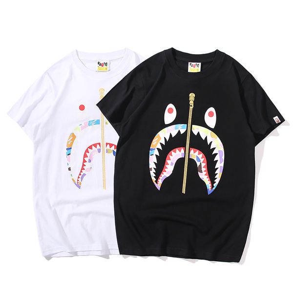 Bape Designer Футболка Мужская Женская Футболка Высокого Качества BAPE Акула Печатный Хл
Bape Designer Футболка Мужская Женская Футболка Высокого Качества BAPE Акула Печатный Хл