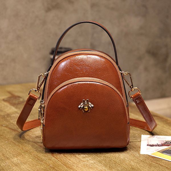 2020 new fashion mini backpack women's pu leather small backpack ladies travel mochila female casual shoulder bags