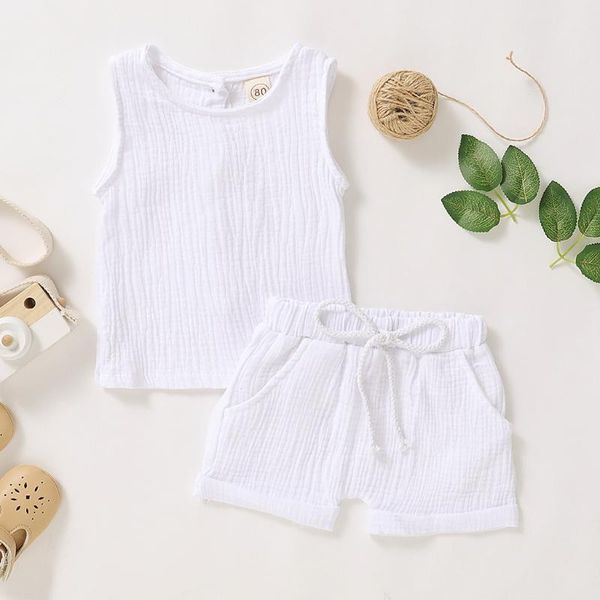 baby girl summer clothes newborn baby girl clothes toddler girls sleeveless solid print vest +shorts outfits set #4, White
baby girl summer clothes newborn baby girl clothes toddler girls sleeveless solid print vest +shorts outfits set #4, White